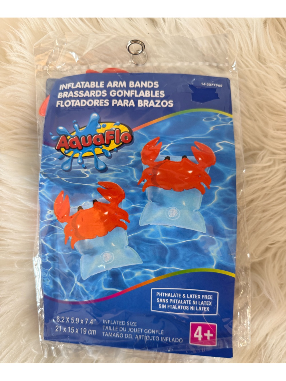 💫10/$25 • Aquaflo Inflatable Arm Bands - Lobster